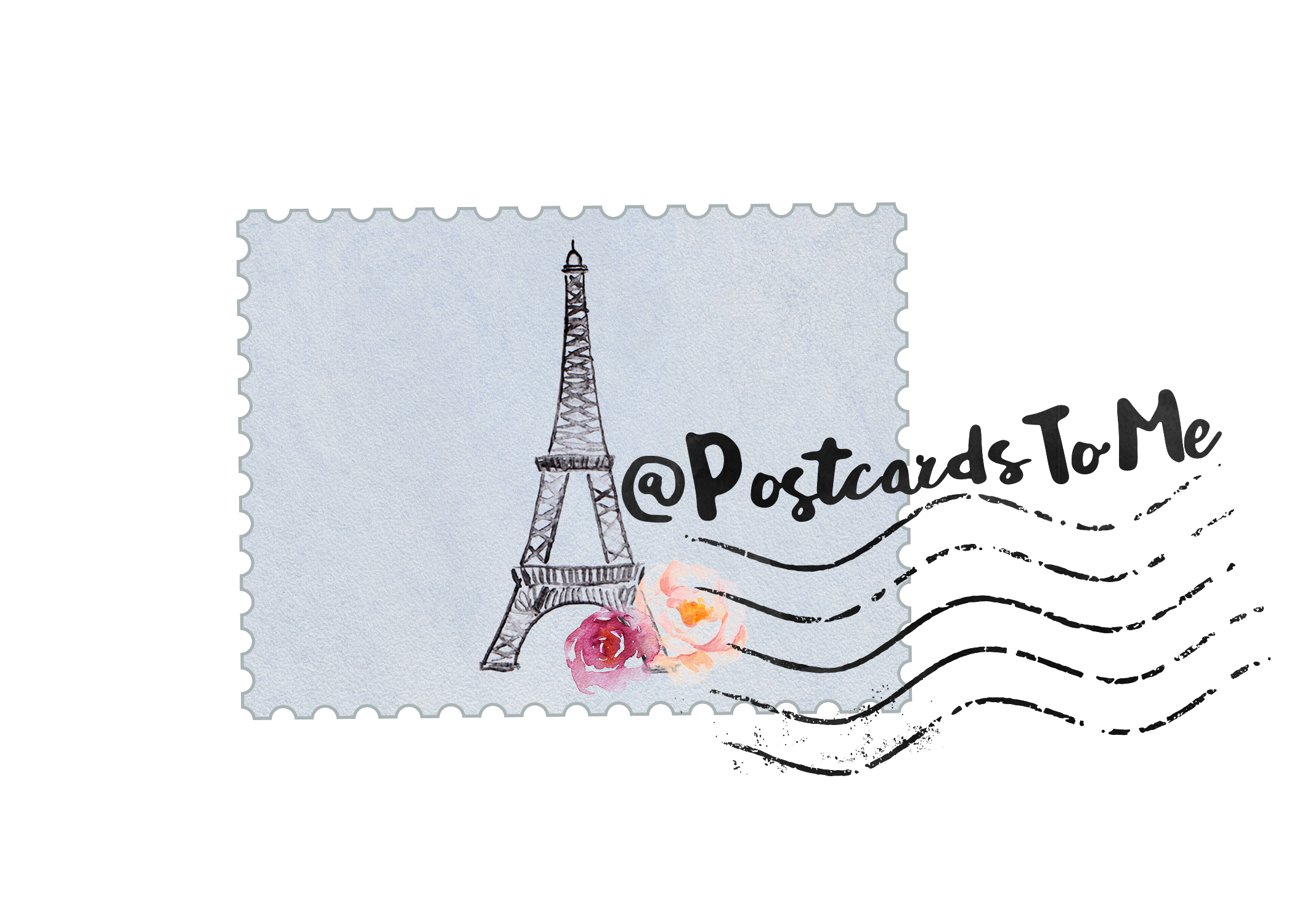postcards to me logo